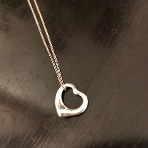 Elsa Peretti Open Heart Tiffany & Co Pendant
